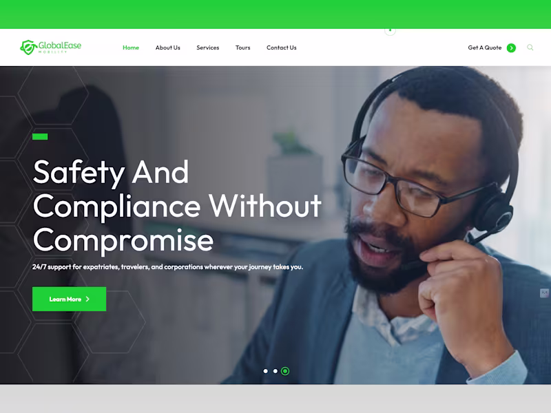 Cover image for GlobalEase Mobility Website