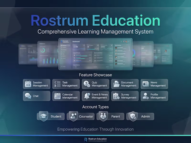 Cover image for Rostrum Education LMS