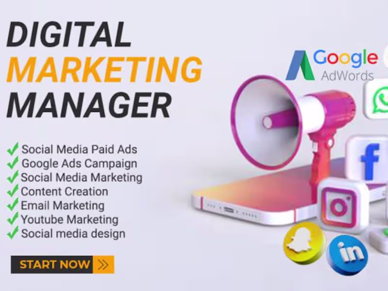 Cover image for I will be your Social Media manager.