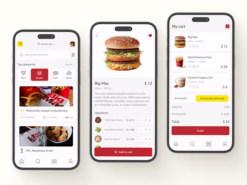 Cover image for DishDash - Food delivery mobile application