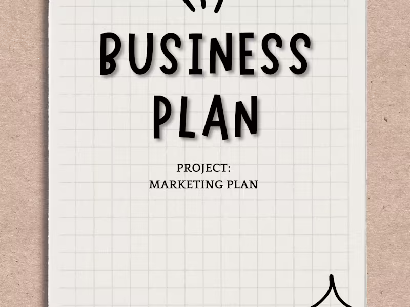 Cover image for Marketing Plan