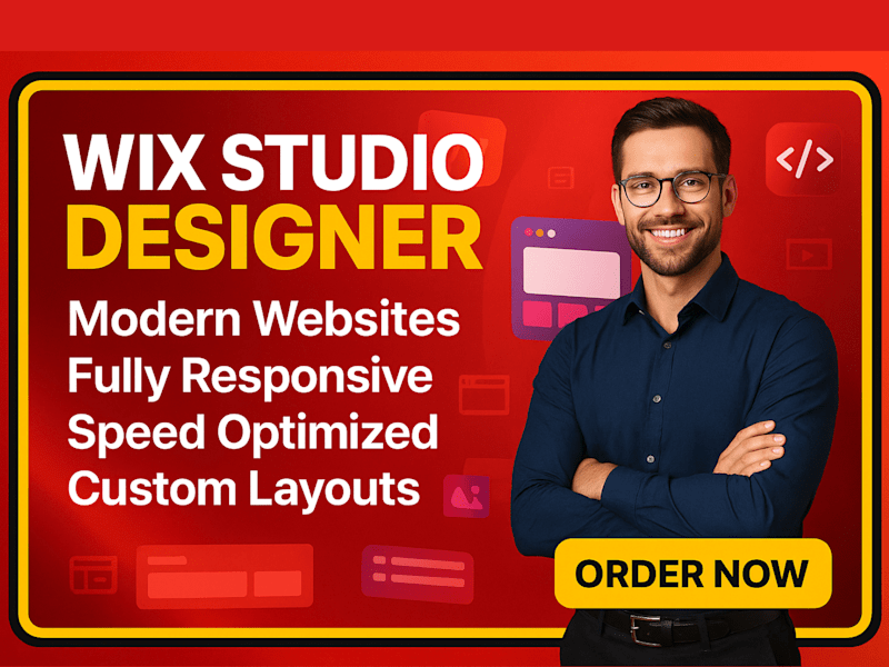 Cover image for Wix Studio Website Design – Professional & Scalable Websites