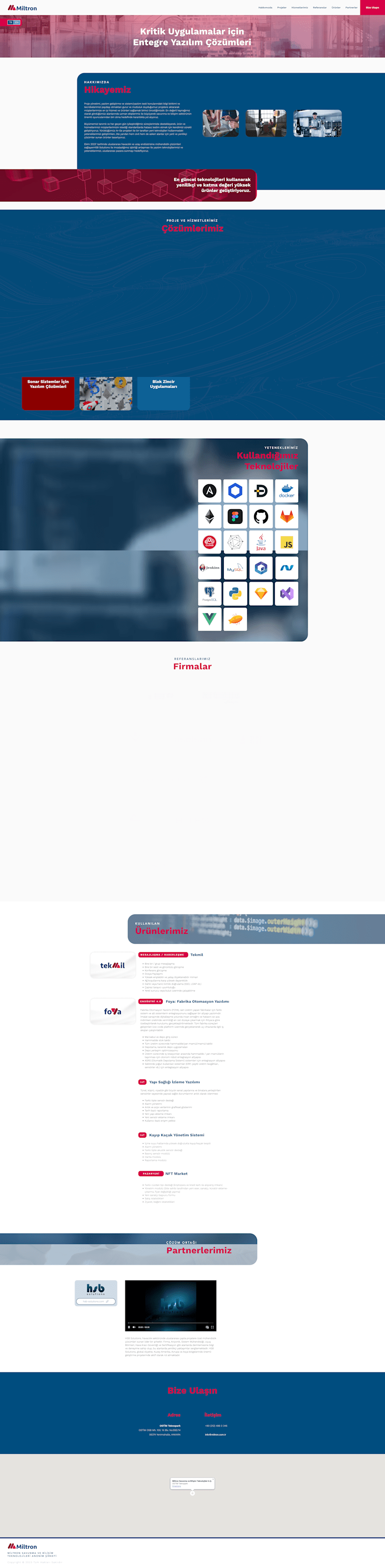 Cover image for No-Code Website for Miltron