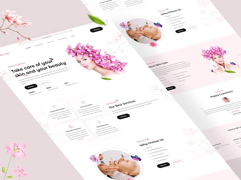 Cover image for  Landing page UI UX Design