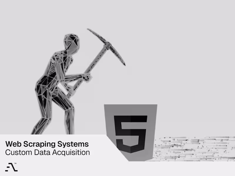 Cover image for Web Scraping Systems - Custom Data Acquisition