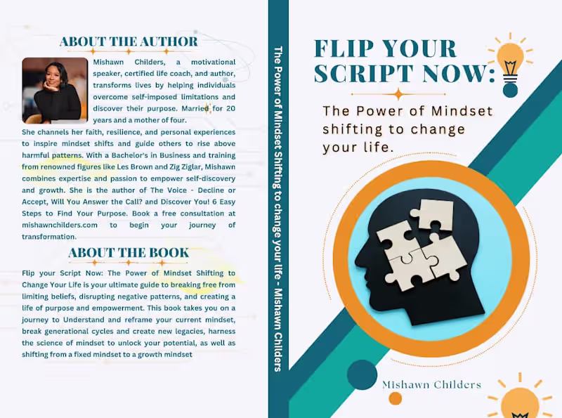 Cover image for Paperback design 