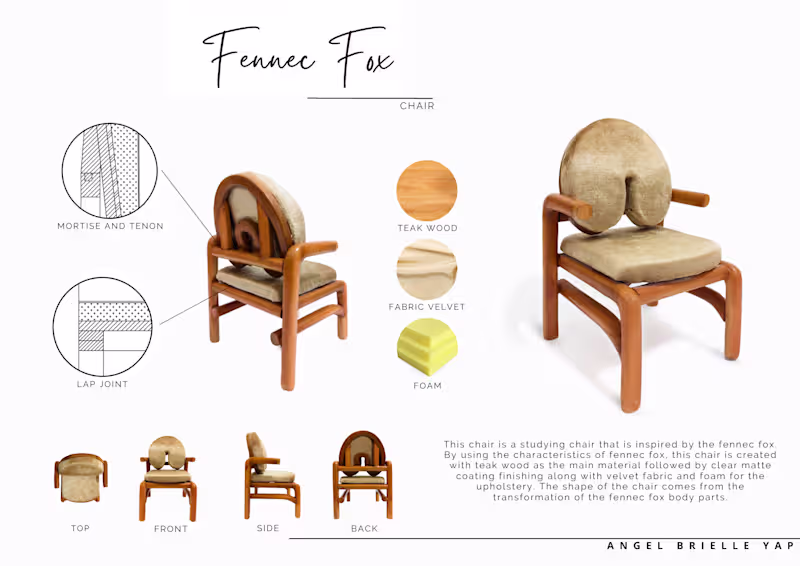 Cover image for Fennec Fox Chair