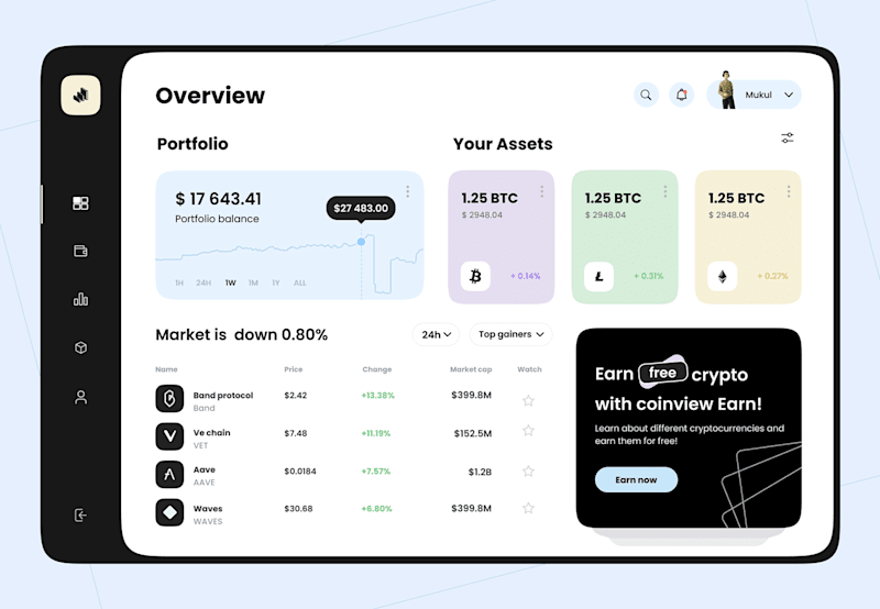 Cover image for Crypto marketplace 