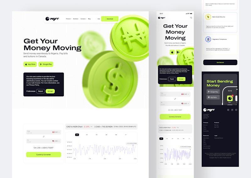 Cover image for Wyrr Website Design