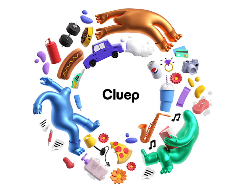 Cover image for Cluep - 3D Brand Illustrations