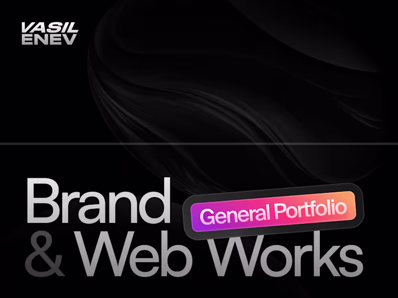 Cover image for General Portfolio (Brand & Web Works)