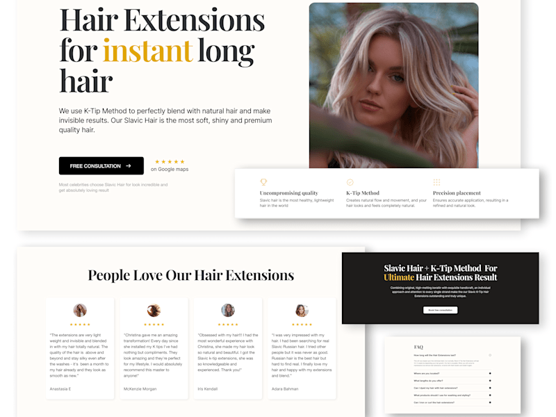 Cover image for Landing Page Design and Development