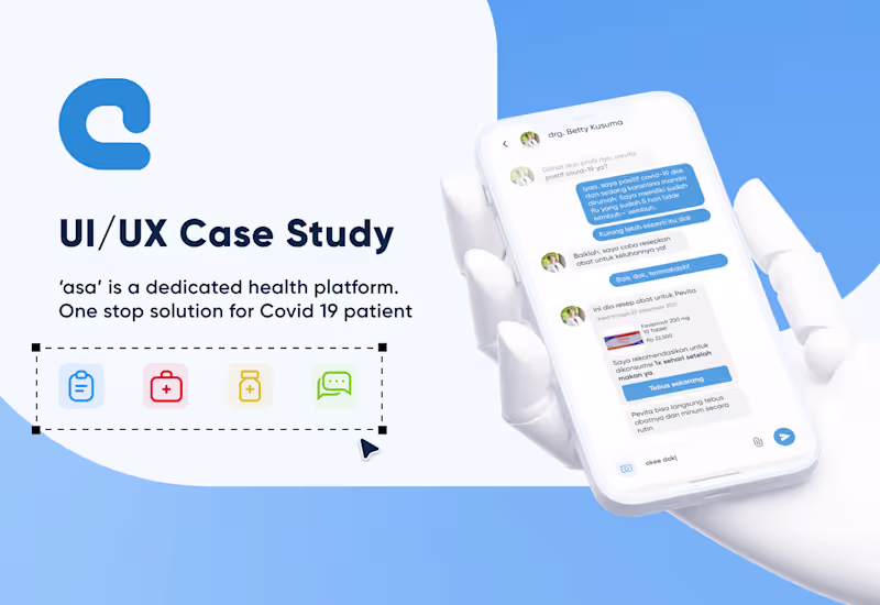 Cover image for Health app case study UI/UX Design on Behance