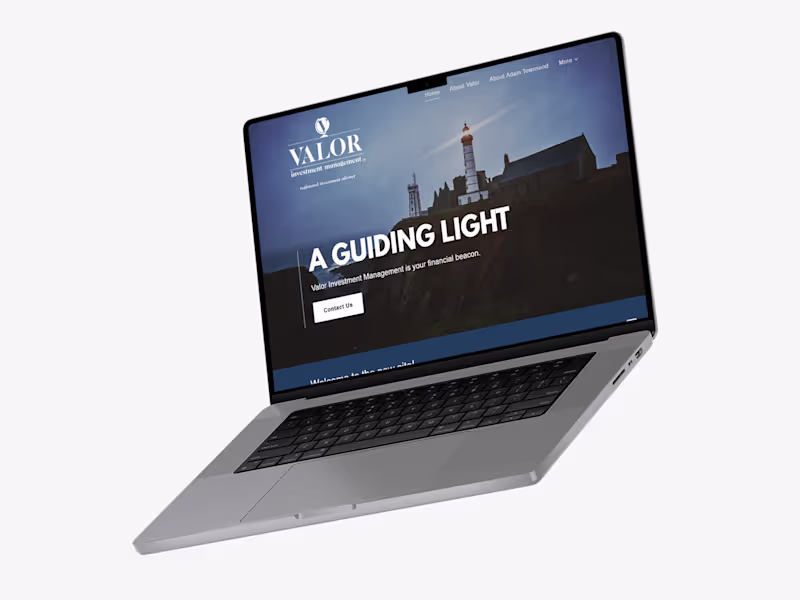 Cover image for Valor Investment Management Website