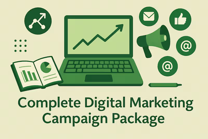 Cover image for Complete Digital Marketing Campaign Package