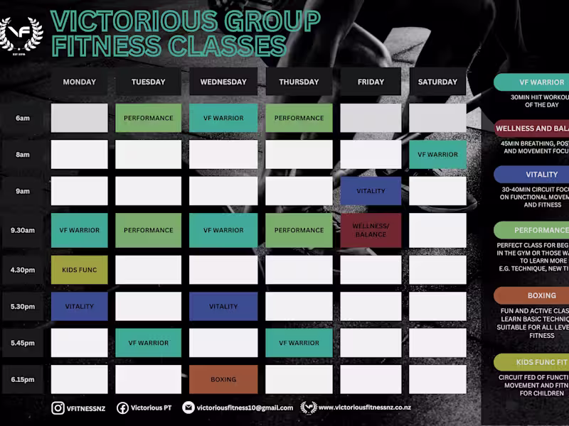 Cover image for I Will Make a GYM Schedule or Any Timetable From Scratch