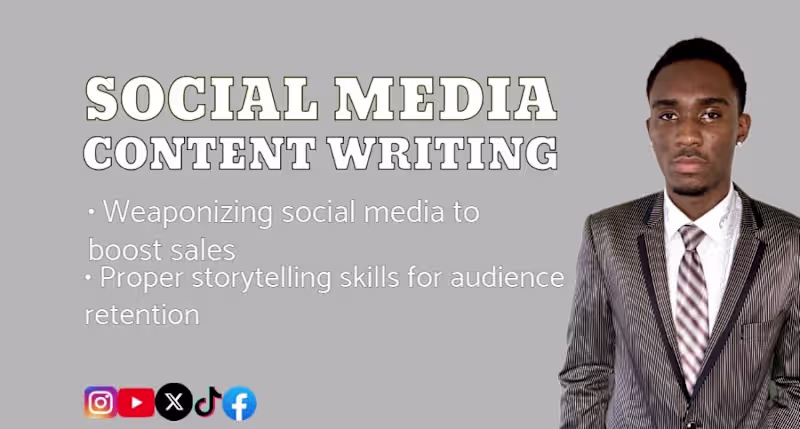 Cover image for I help brands turn ideas into scroll-stopping content.