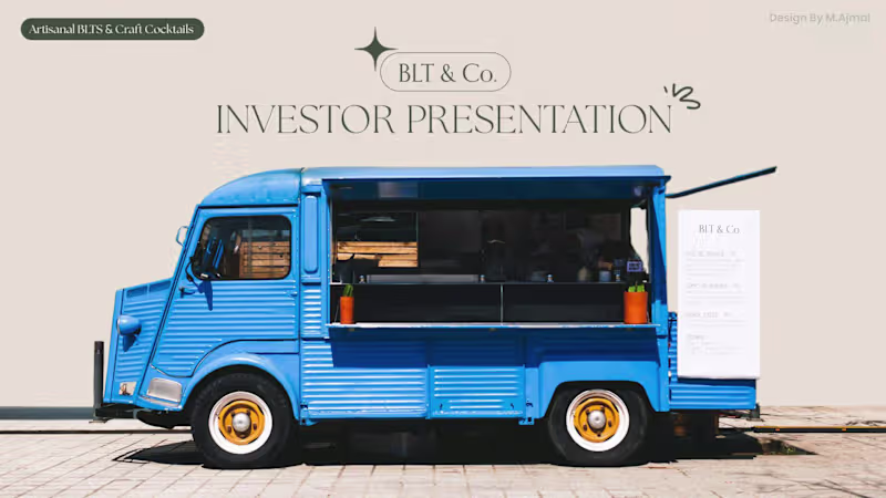 Cover image for BLT & Co. – Investor