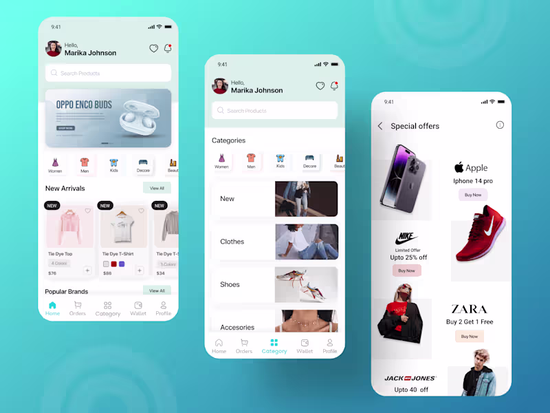 Cover image for E-commerce Mobile Application 