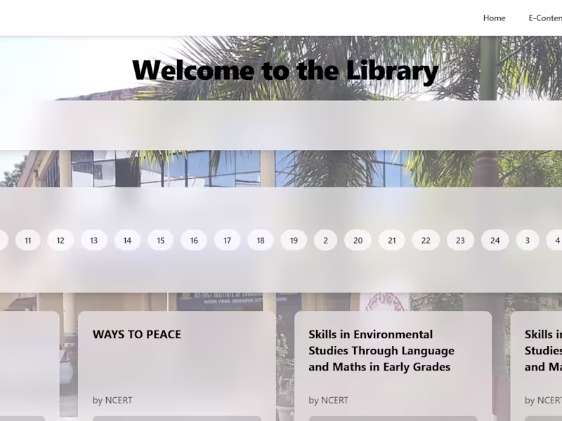Cover image for DIET Dehradun Library Catalogue React Setup