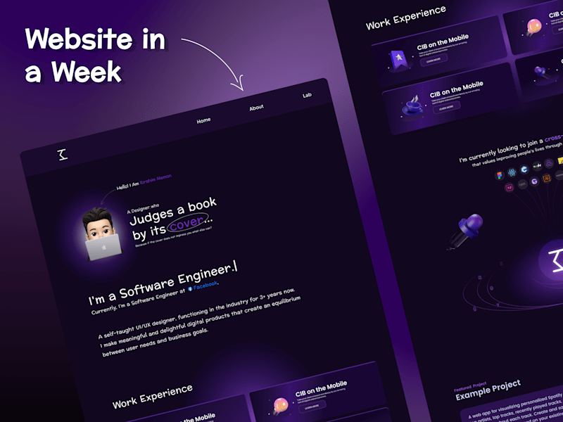 Cover image for Website In A Week