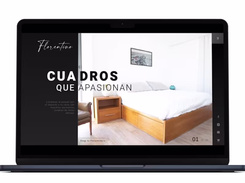 Cover image for Florentino – E-commerce Full development & design