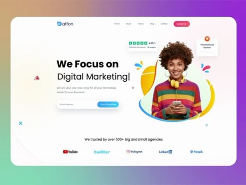 Cover image for Landing Page Design