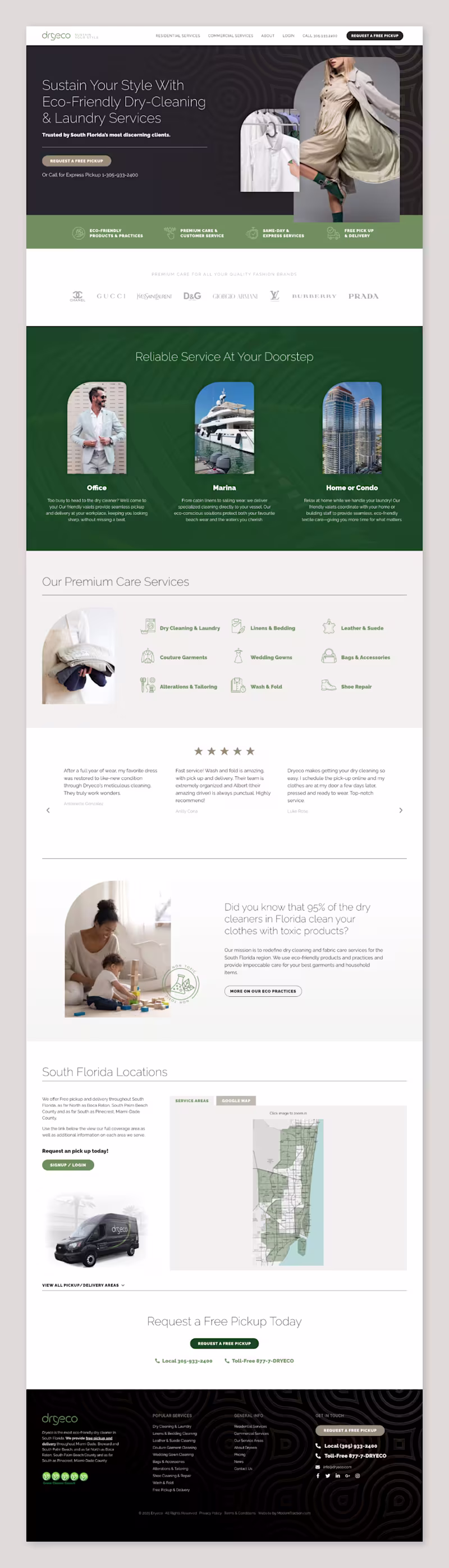 Cover image for Dryeco.com — Website Redesign | WordPress + Elementor