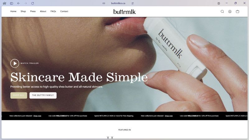 Cover image for Skincare & Beauty Store 
