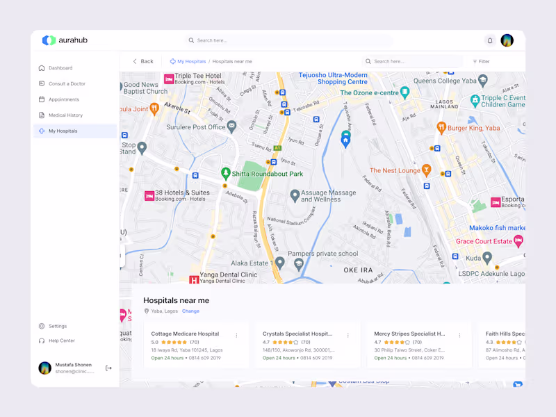 Cover image for SaaS Dashboard Design | High-Fidelity Web App Interfaces