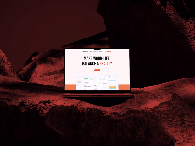 Cover image for Sunsama Website Redesign