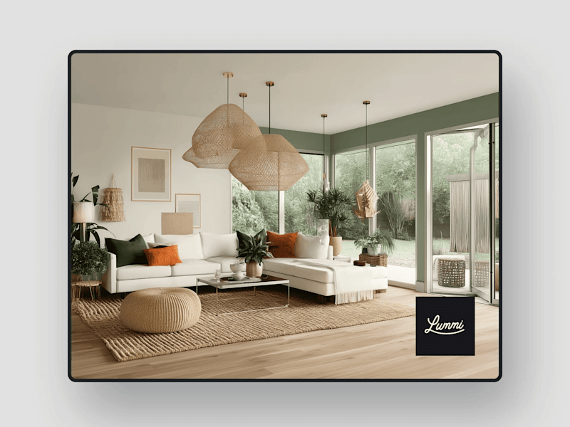Cover image for Bohemian Modern Interior Design Campaign Prompt Framework