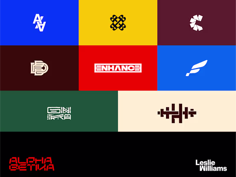 Cover image for The ALPHABETIKA Logo series: vol.1