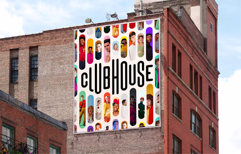 Cover image for Clubhouse Visual Identity Design