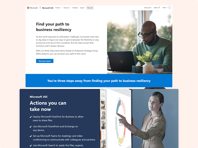 Cover image for Customized solutions for small businesses with Microsoft