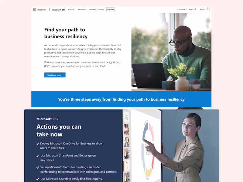 Cover image for Customized solutions for small businesses with Microsoft