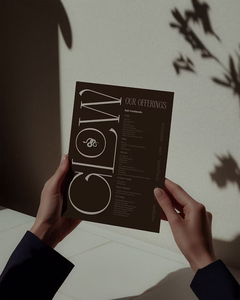 Cover image for I love it when strategy meets soul! Glow’s identity blends a...