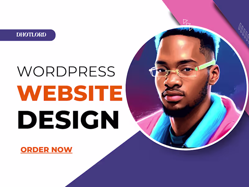 Cover image for I will design, redesign, clone, edit, revamp wordpress website