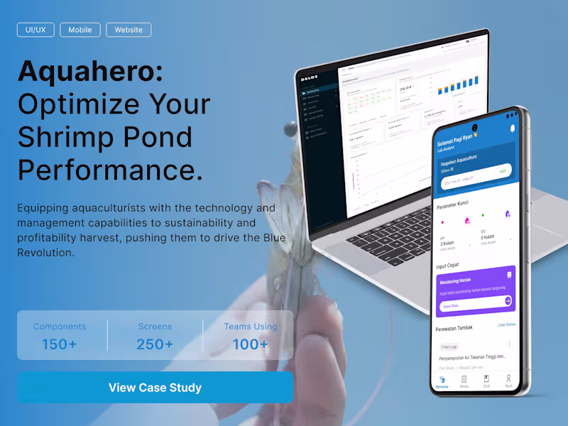 Cover image for 🦐 Aquahero - SaaS Product