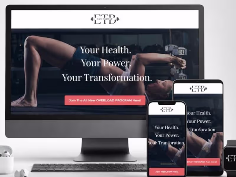 Cover image for Kajabi Website Design | Kajabi Landing page 