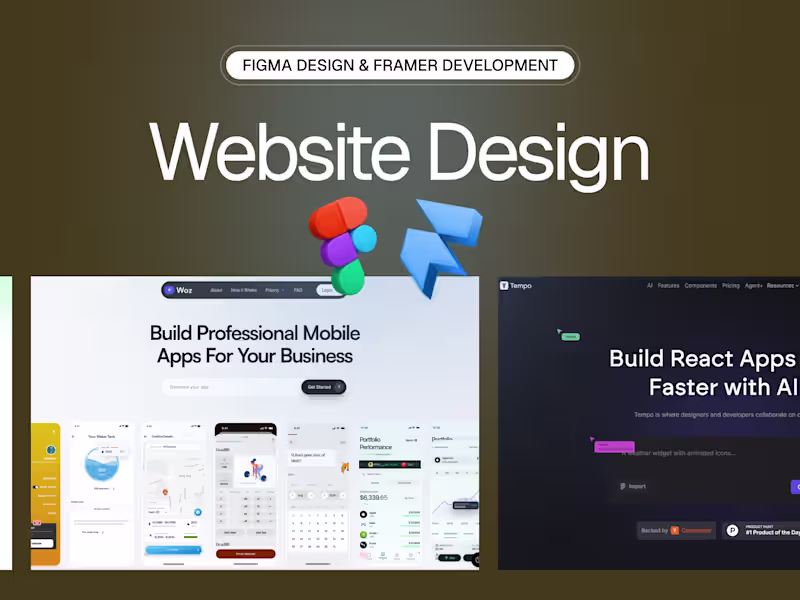 Cover image for Website Design & Development (Single Page)