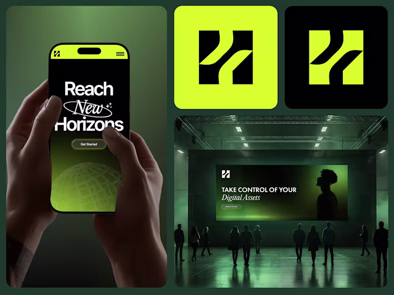 Cover image for Horizons - Brand Identity & Digital Concept