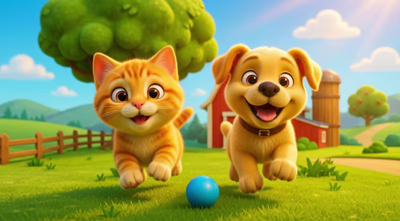 Cover image for 🎬 3D Animated Kids Content