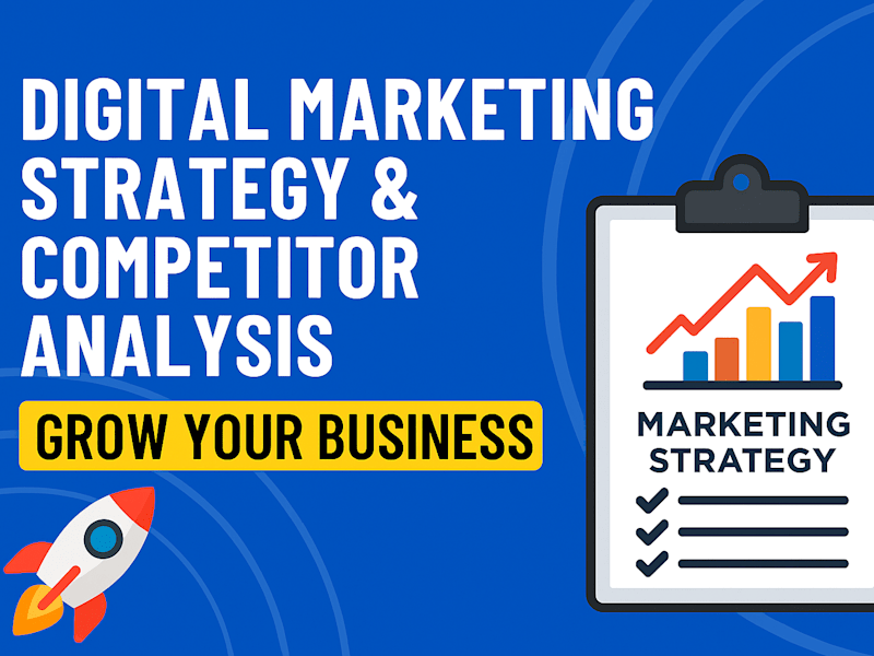 Cover image for I will create DIY digital marketing strategy plan to grow online