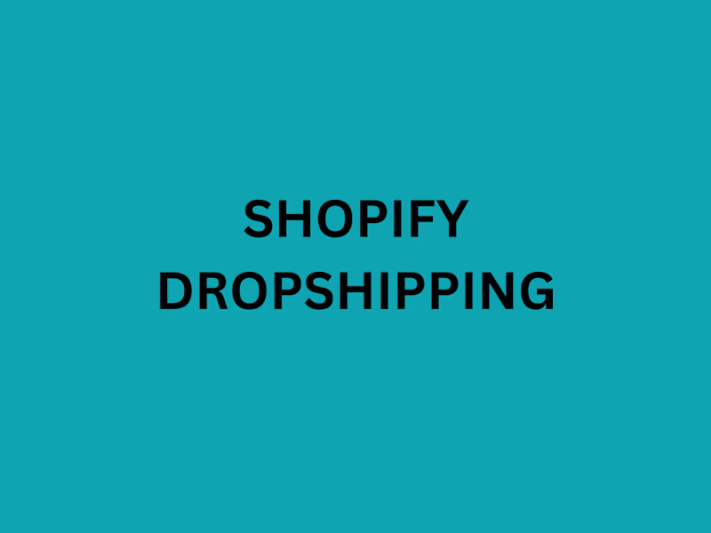 Cover image for I will build shopify dropshipping store,redesign shopify website