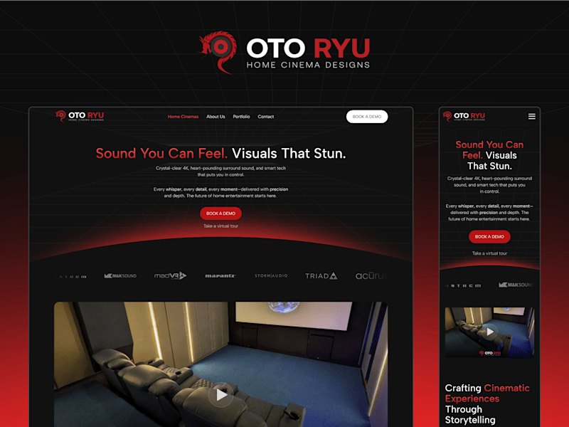 Cover image for OTO RYU Website Revamp