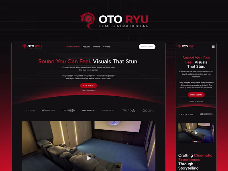 Cover image for Website Revamp for Oto Ryu