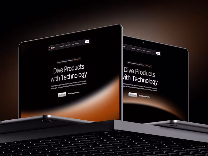 Cover image for Modern Website and Landing Page Design