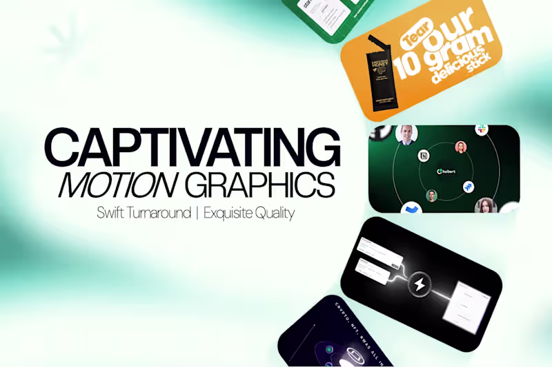 Cover image for High quality motion graphics videos