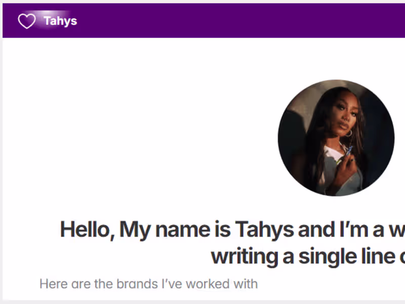 Cover image for Simple portfolio